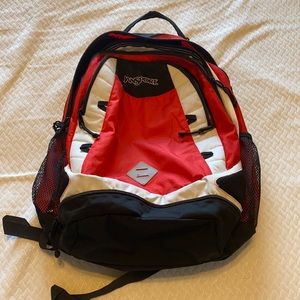 Red/white/black Backpack